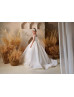 Sheer Long Sleeves Beaded White Lace Tulle Sparkly Flower Girl Dress